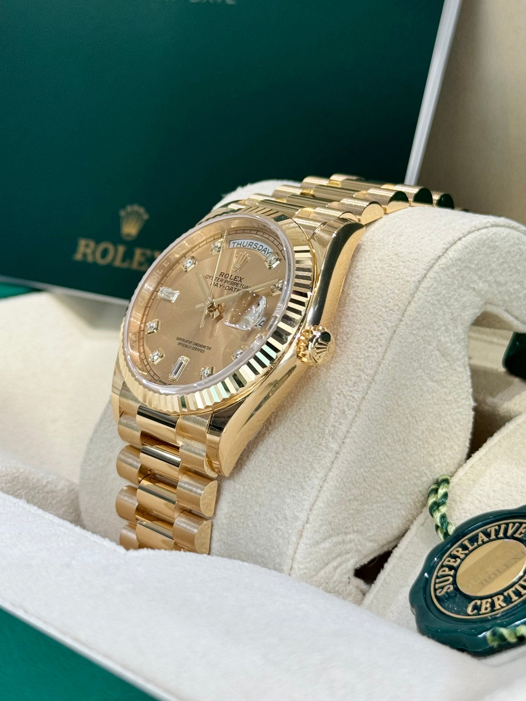 2024 Rolex Day-Date 36 128238 Watch