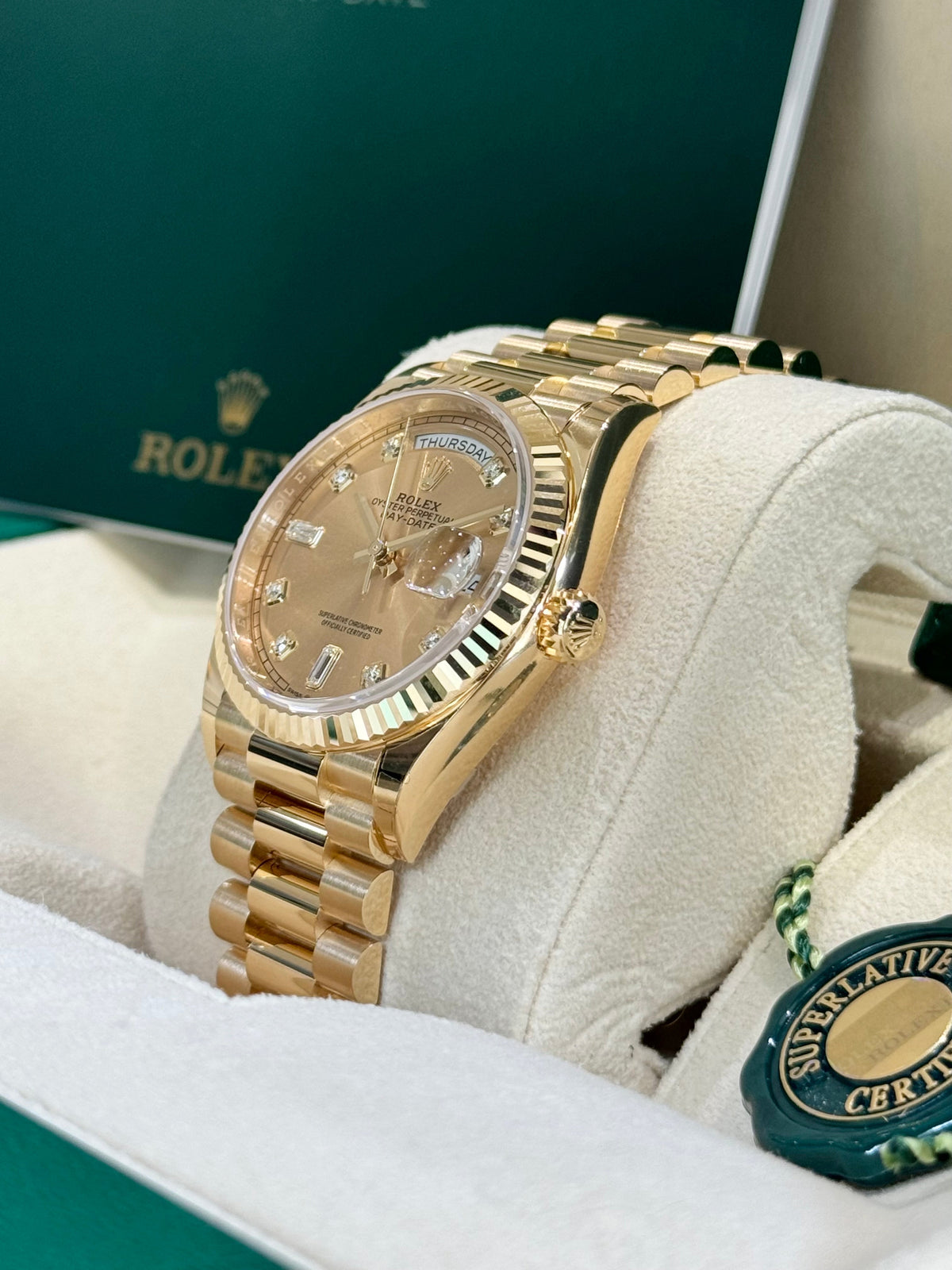 2024 Rolex Day-Date 36 128238 Watch
