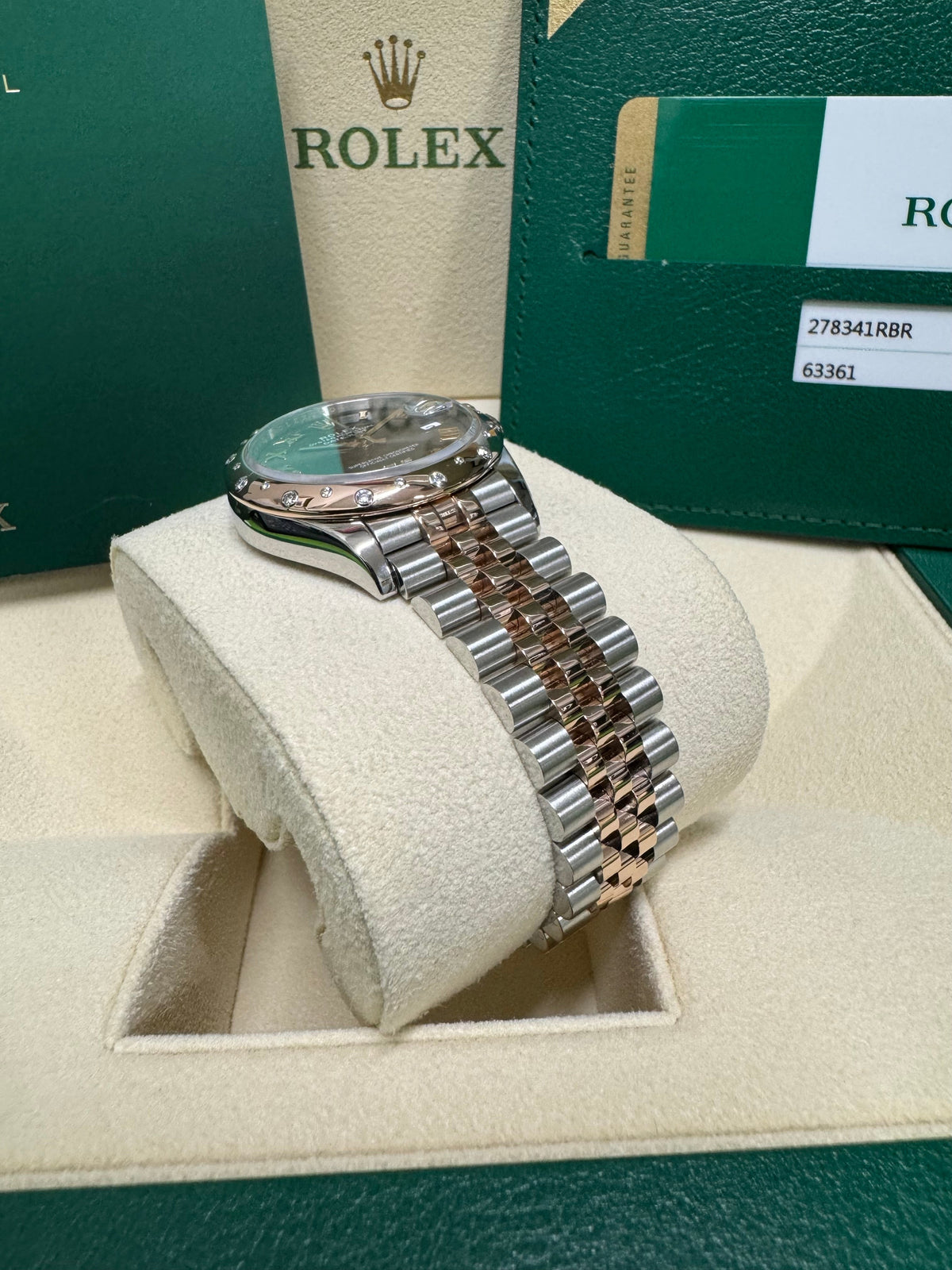 2019 Rolex Ladies Datejust 31 278341RBR Watch