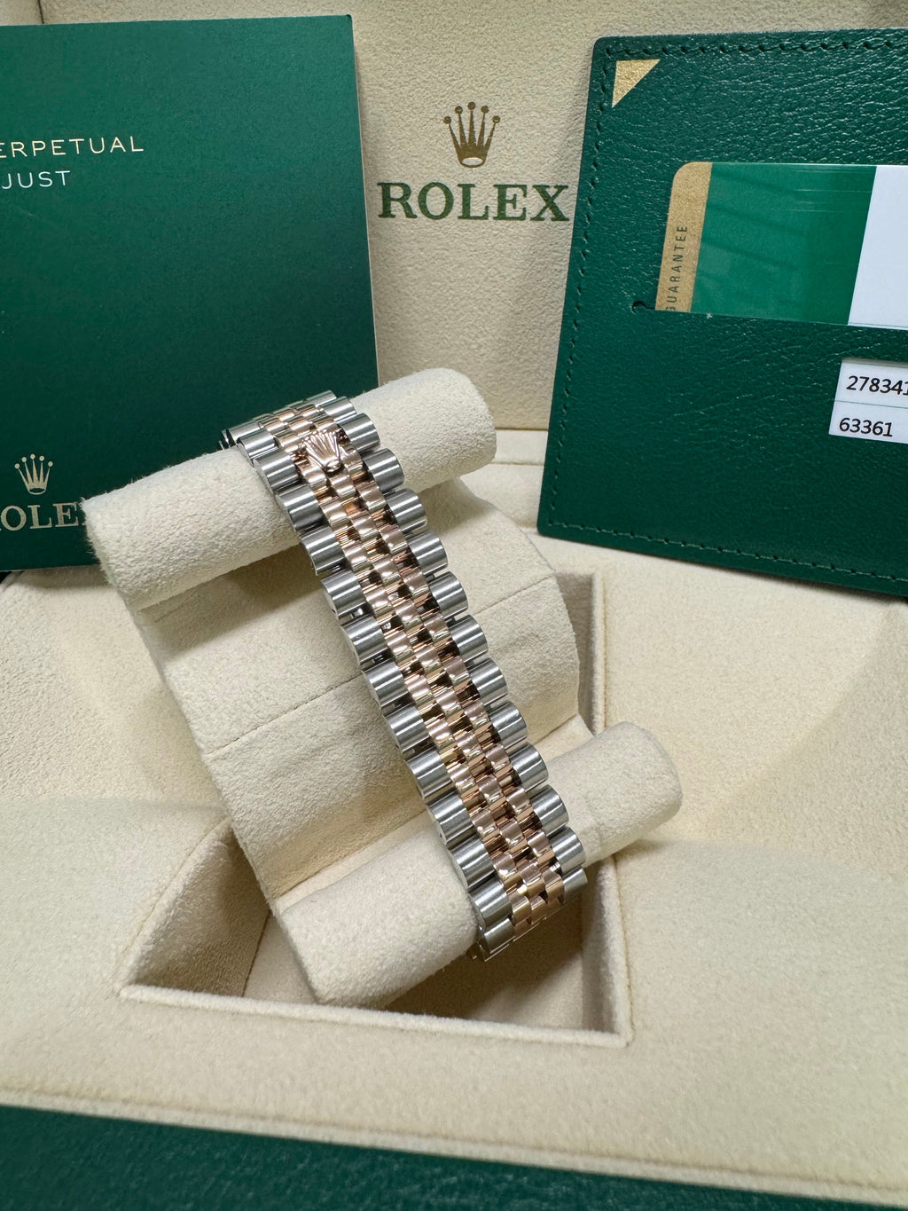 2019 Rolex Ladies Datejust 31 278341RBR Watch