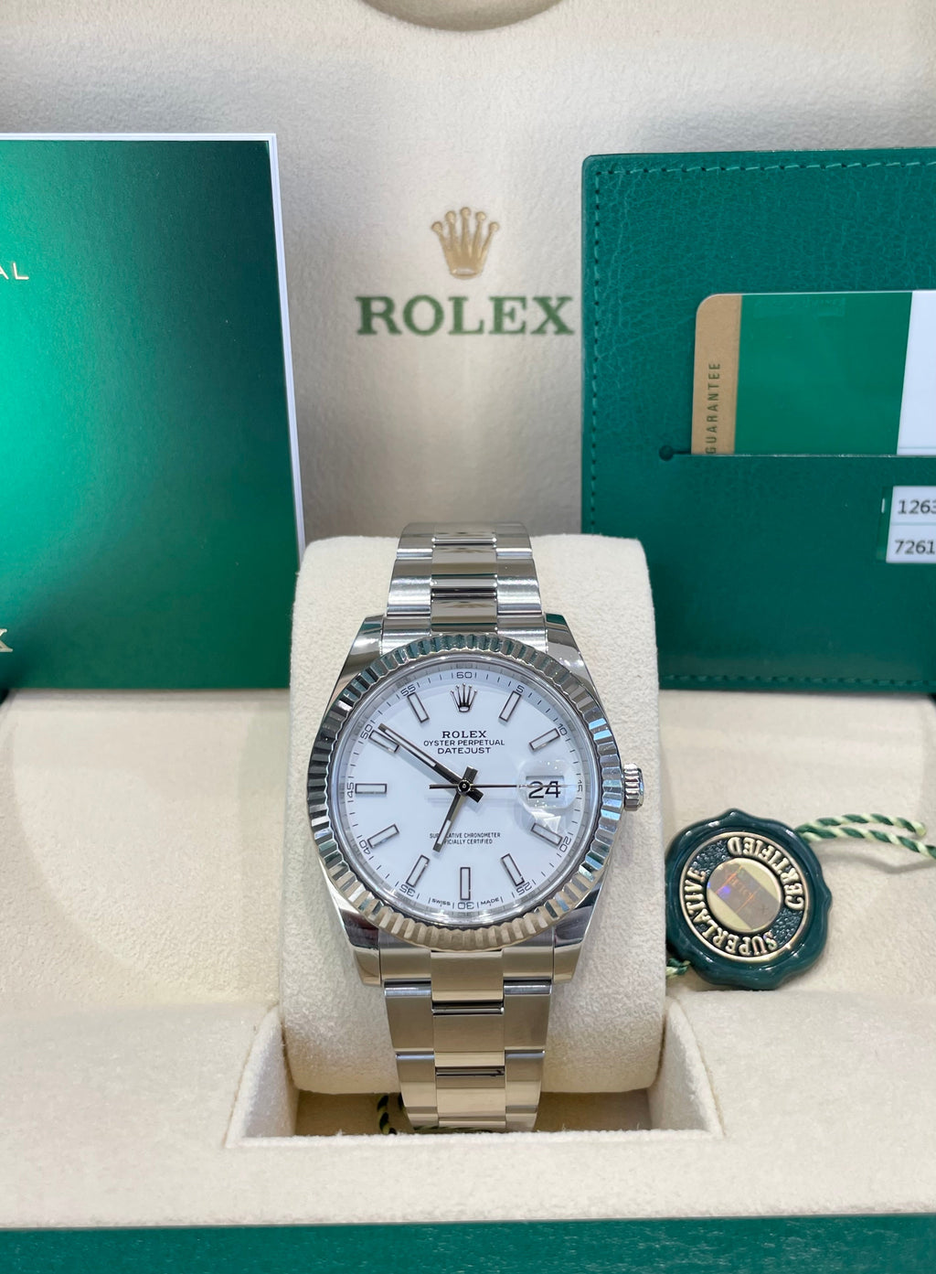 2019 Rolex Datejust 41 126334 Watch