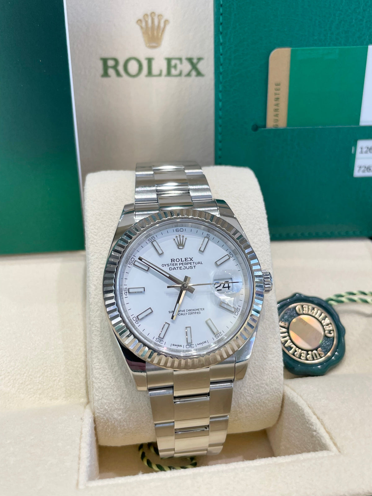 2019 Rolex Datejust 41 126334 Watch