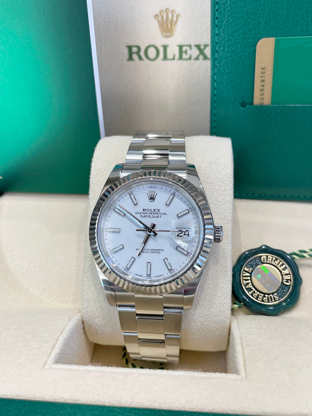 2019 Rolex Datejust 41 126334 Watch
