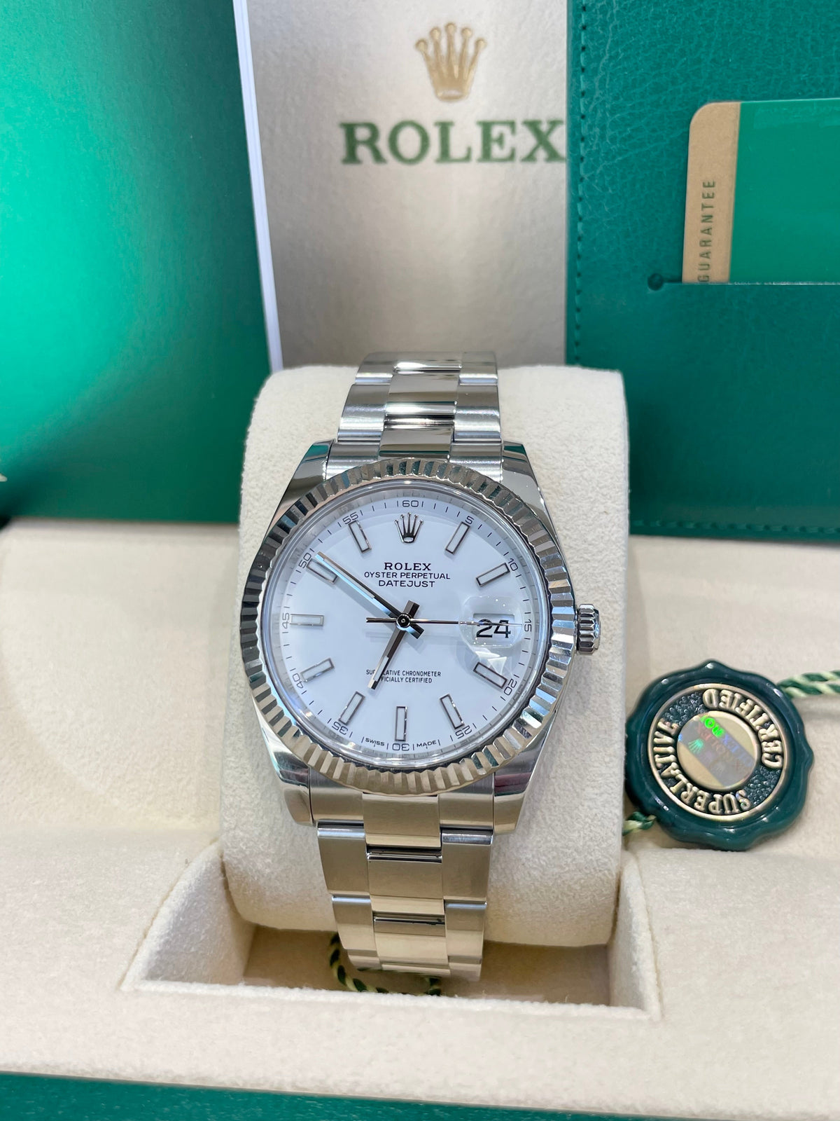 2019 Rolex Datejust 41 126334 Watch