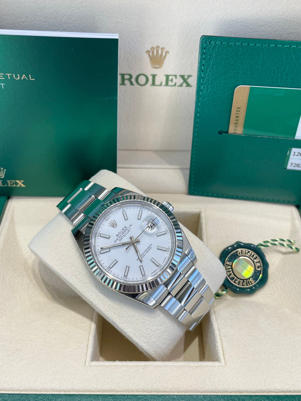 2019 Rolex Datejust 41 126334 Watch
