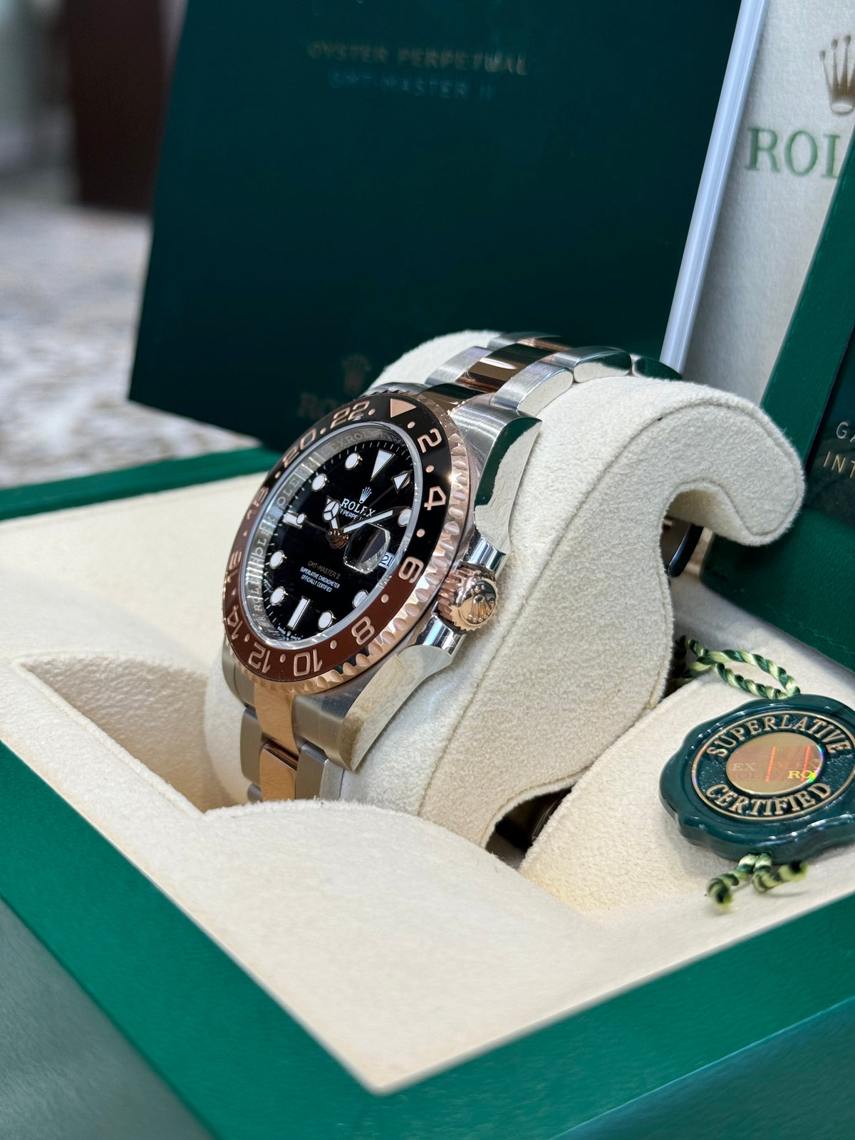 2024 Rolex GMT-Master II Rootbeer 126711CHNR Watch