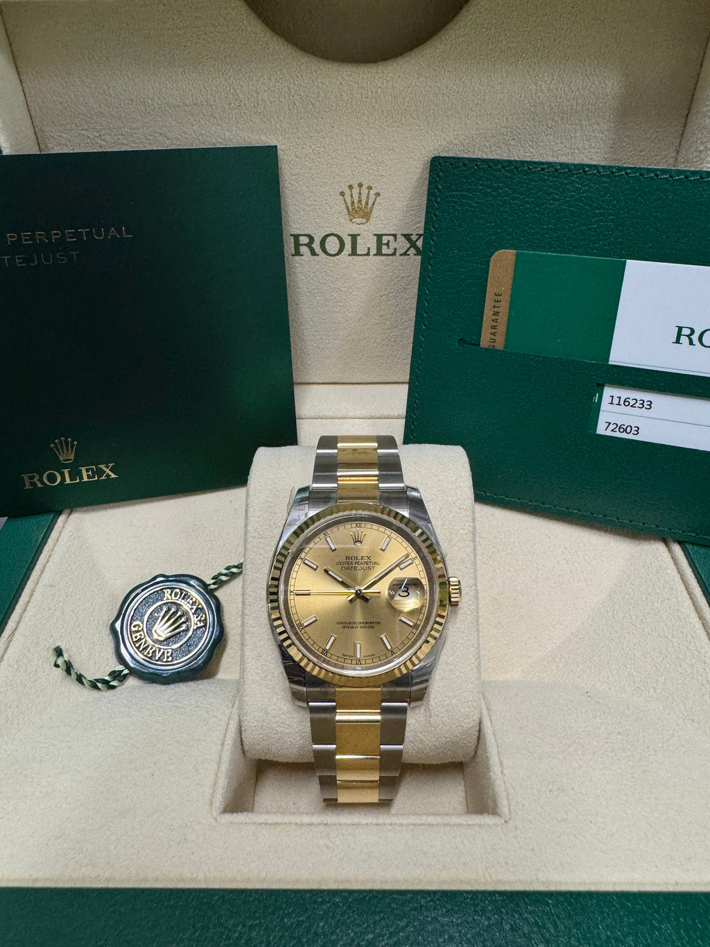 2017 Rolex Datejust 36 116233 Watch