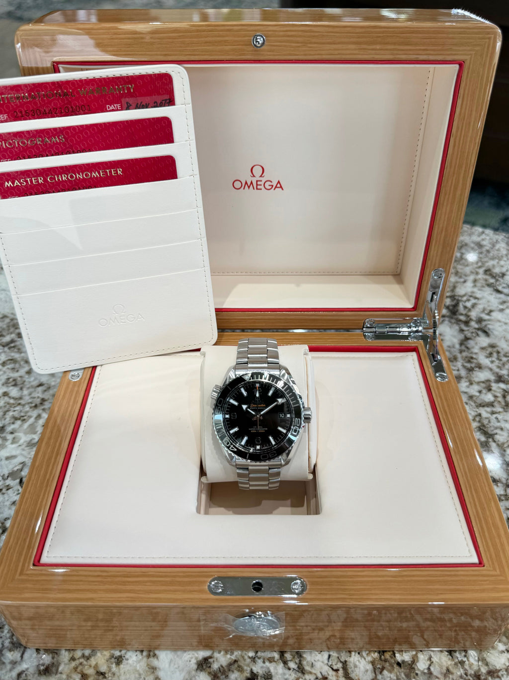 2017 Omega Seamaster Planet Ocean 600M Watch
