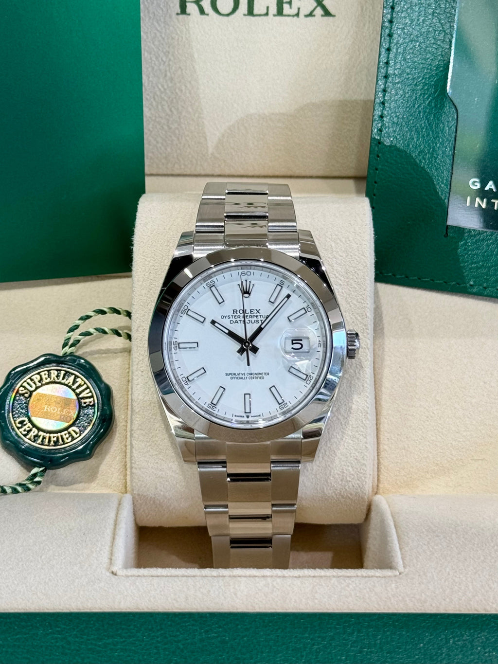 2024 Rolex Datejust 41 126300 Watch