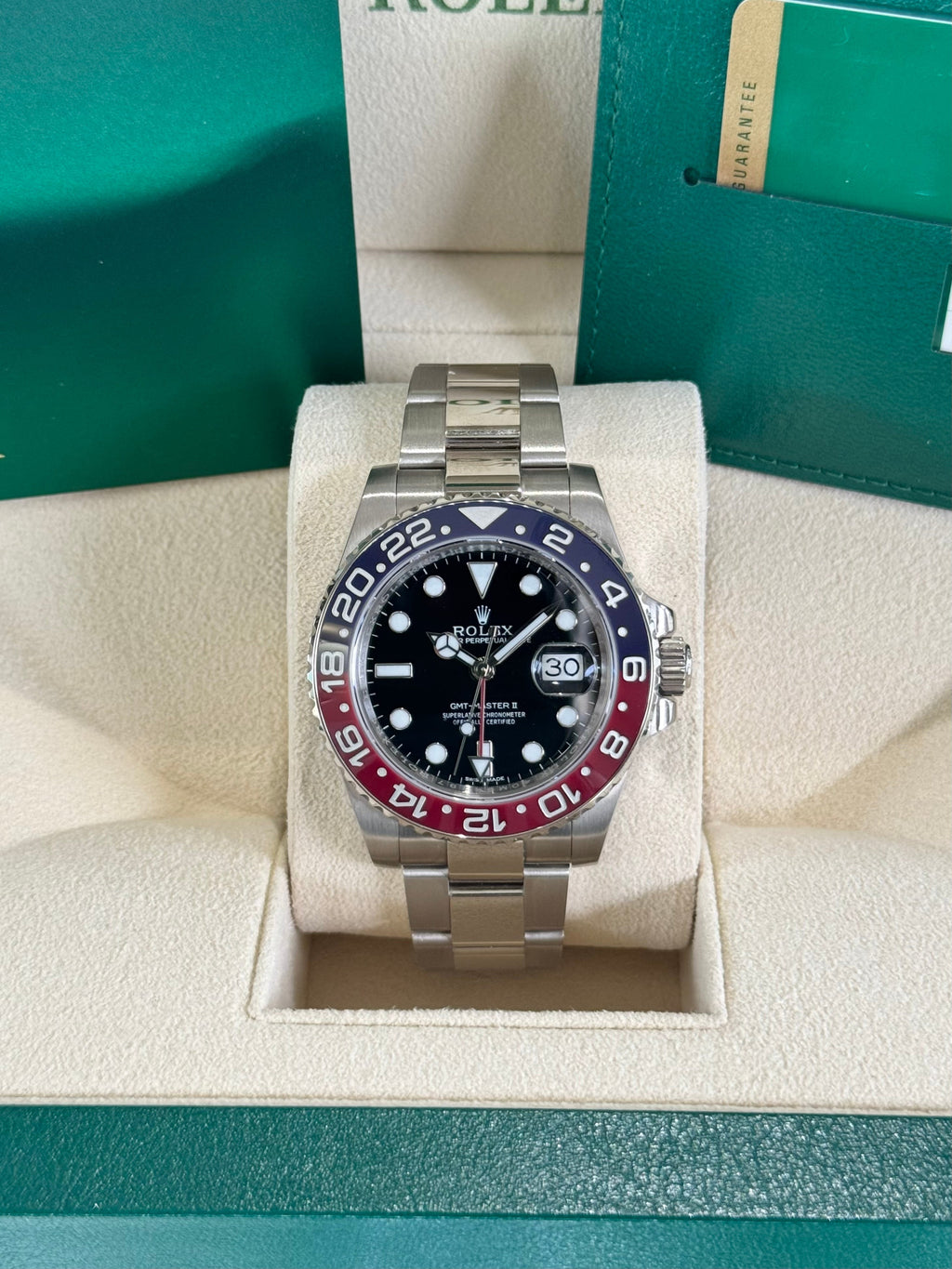 2015 Rolex GMT-Master II Pepsi 116719BLRO Watch