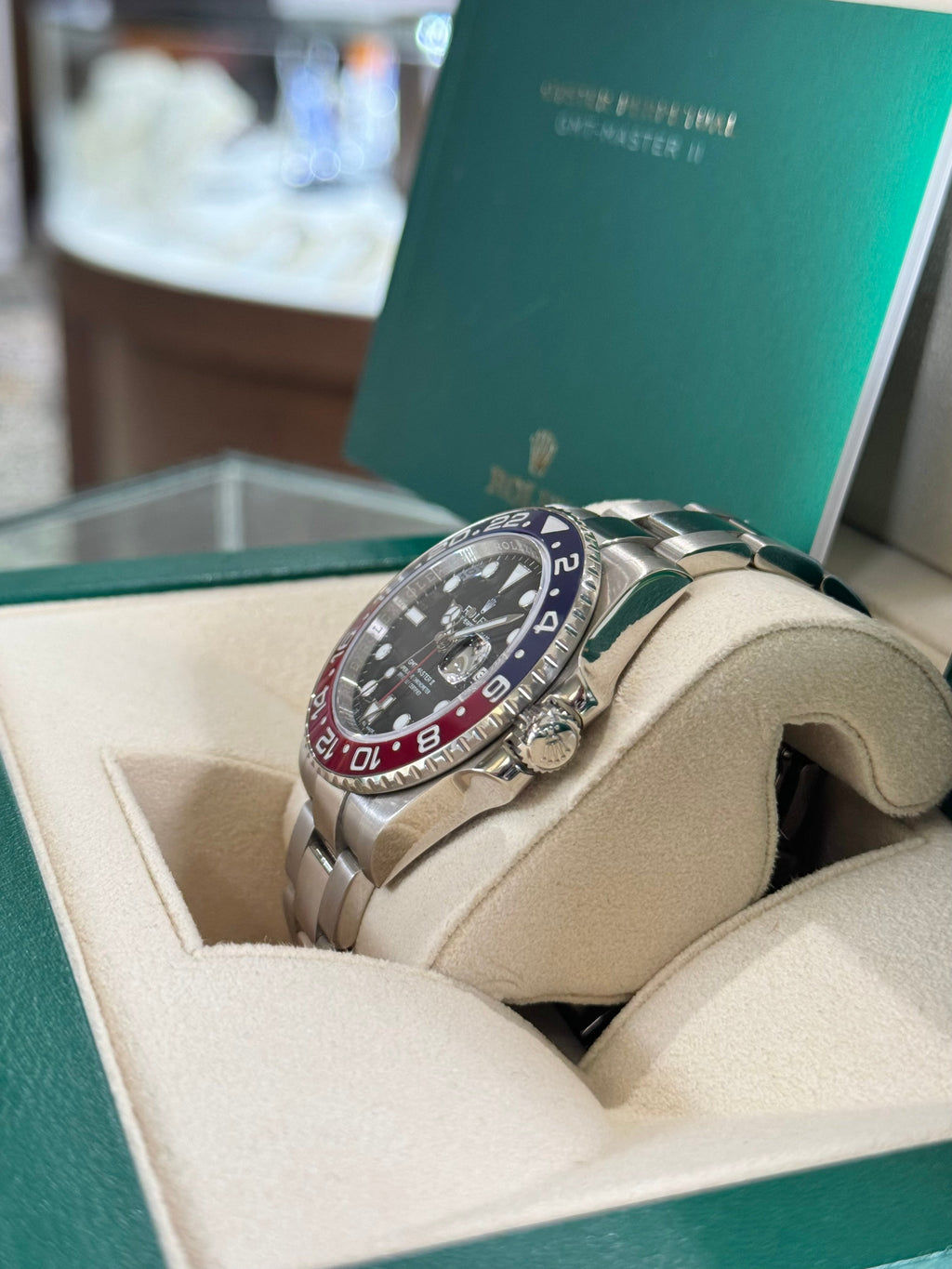 2015 Rolex GMT-Master II Pepsi 116719BLRO Watch