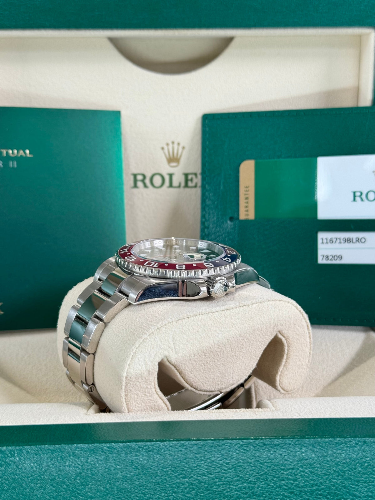2015 Rolex GMT-Master II Pepsi 116719BLRO Watch