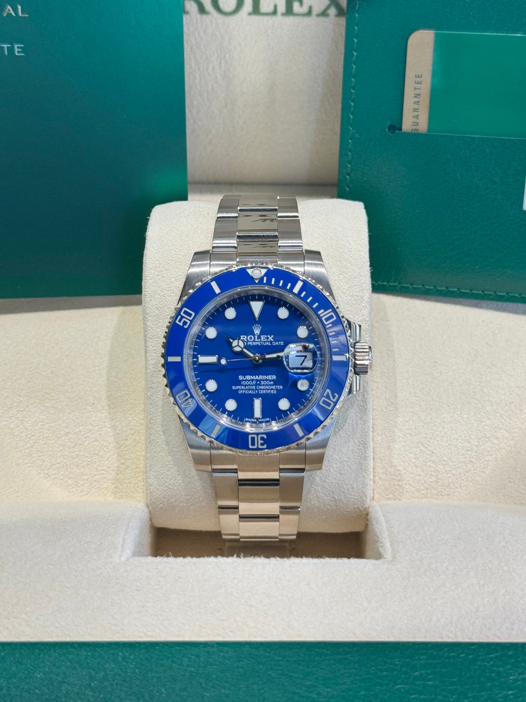 2018 Rolex Submariner 116619LB Watch