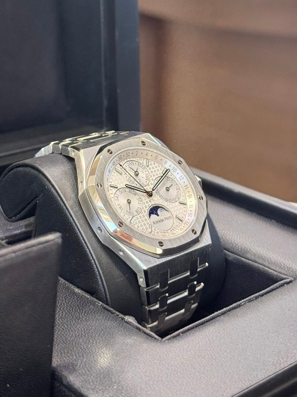 2017 Audemars Piguet Royal Oak Perpetual Calendar 26574ST Watch