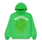Sp5der Legacy Hoodie - Bright Green