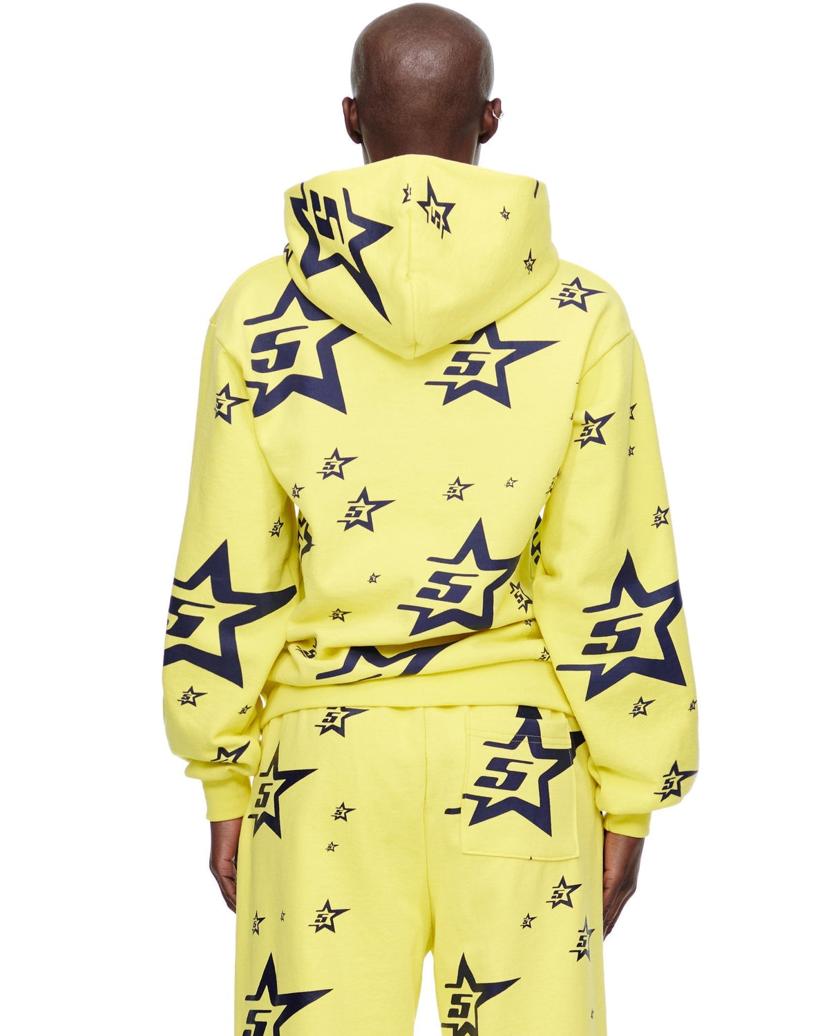 Sp5der 5star Hoodie - Light Yellow