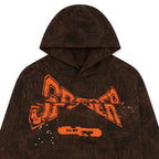 Sp5der T&f Tree Camo Hoodie - Brown