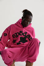 Sp5der Beluga Hoodie - Pink