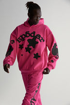 Sp5der Beluga Hoodie - Pink