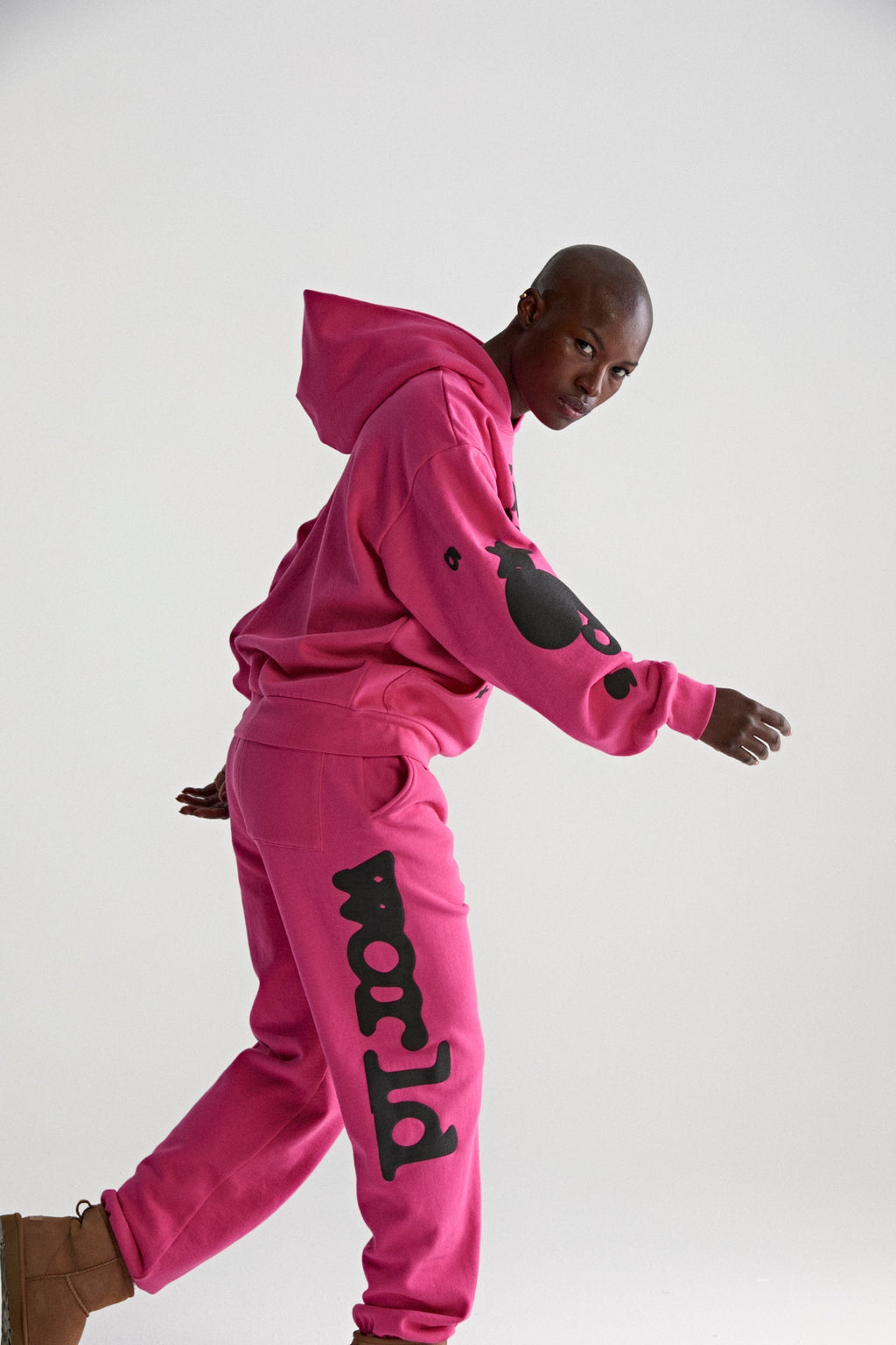 Sp5der Beluga Hoodie - Pink
