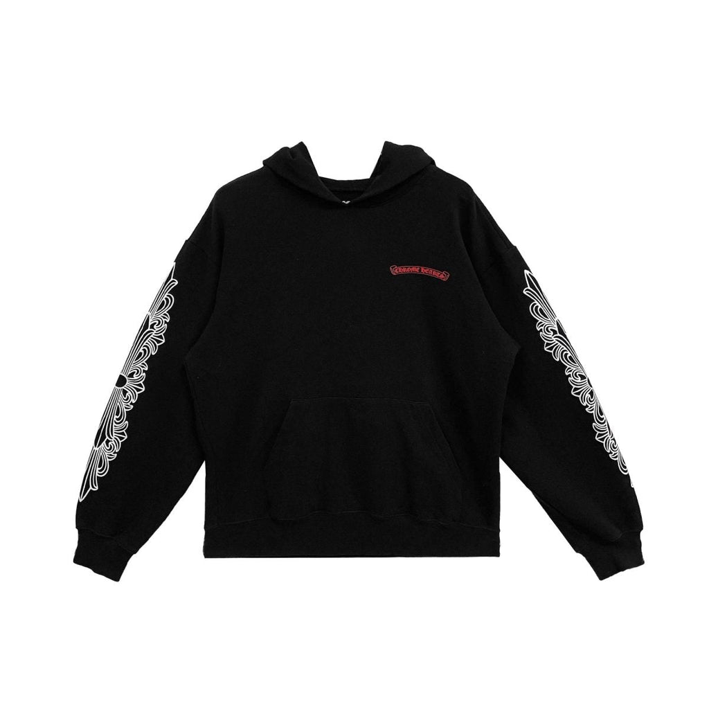 Chrome Hearts Matty Boy Floral Chomper Pullover Hoodie