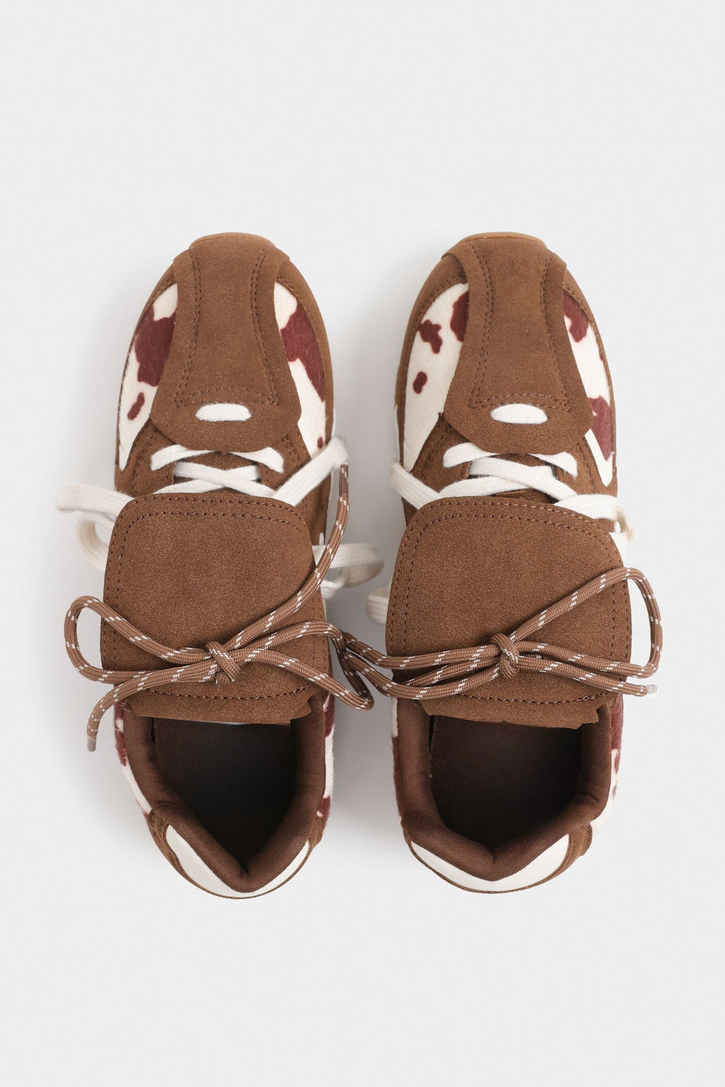 Zilz Multi-Piece Suede Sneakers