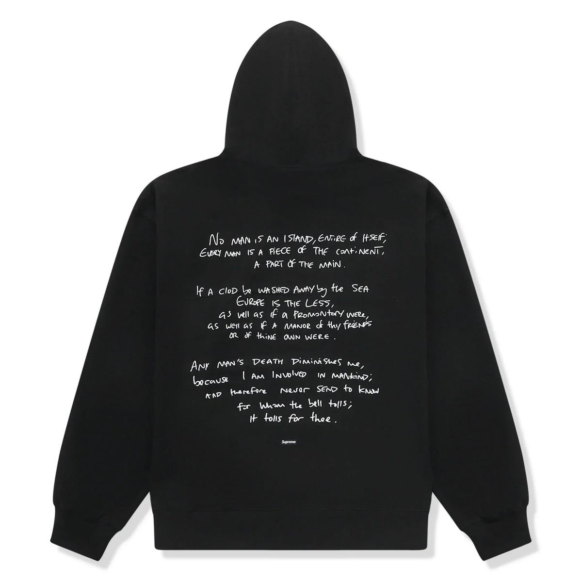 Supreme x Corteiz Rule The World Hoodie - Black