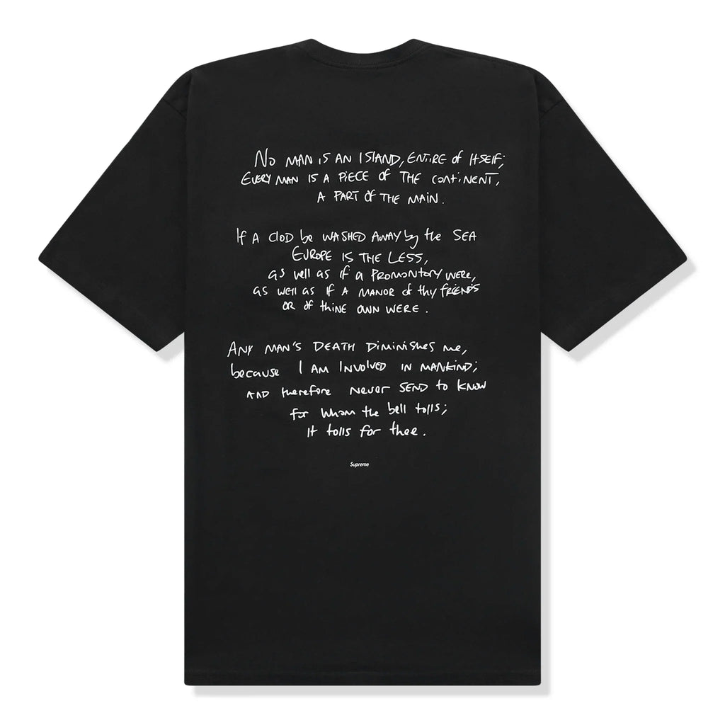 Supreme x Corteiz Rules The World T Shirt - Black